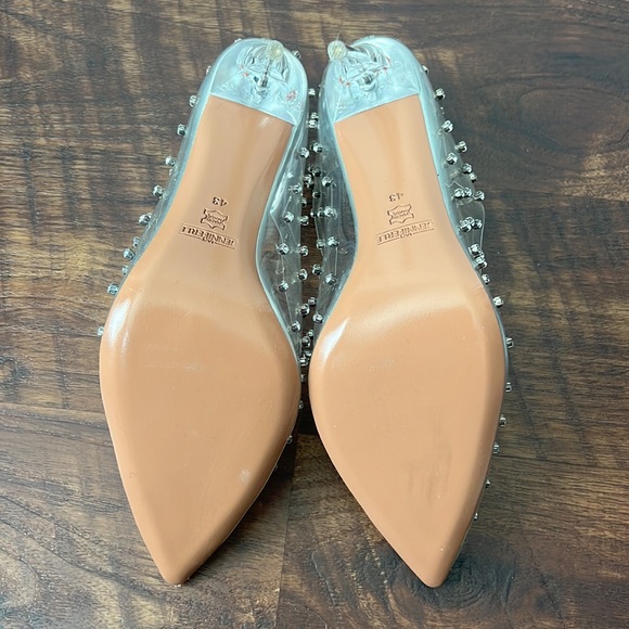 I AM JENNIFER LE Beyonce X Glacier Glass Slipper Heels size 43/13 - Picture 9 of 12